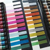 Brustro Artists Metallic Acrylic Colour Set Premium 24 Shades 12ml Tubes