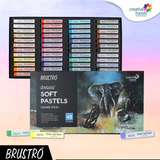 Brustro Artists Soft Pastel Colour Set for Drawing and Painting