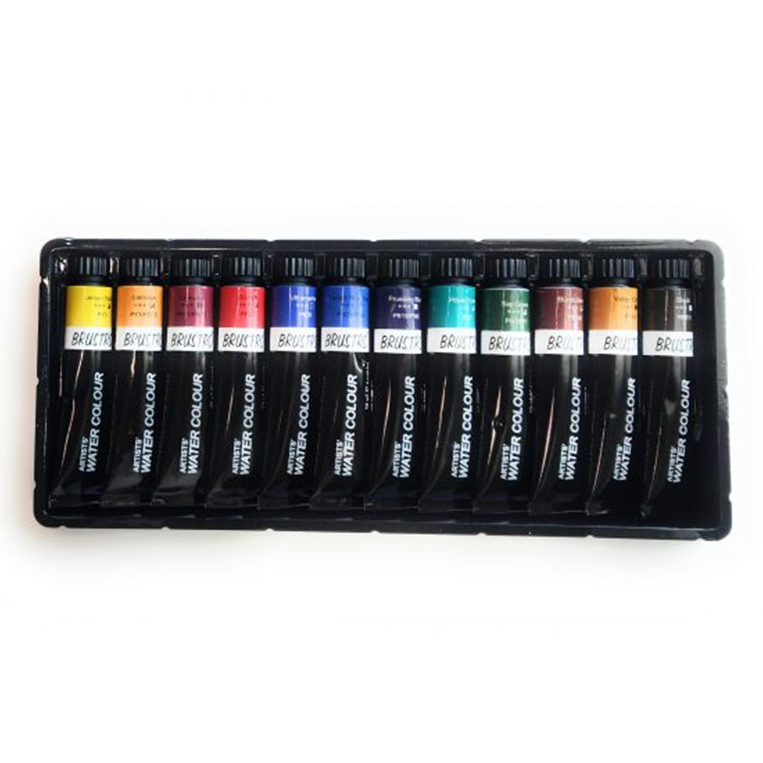 Brustro Artists’ Watercolour Colour 12ml Set of 12 & 24