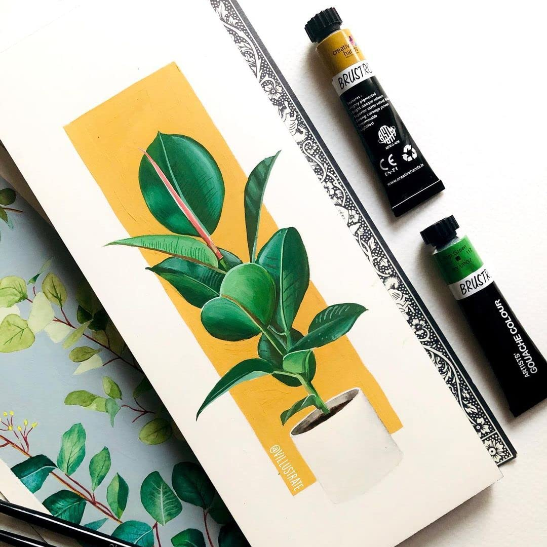 Brustro Artists Gouache Colour Set of 12 & 24