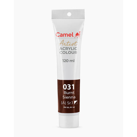 Camel Artist Acrylic Colours (Individual Tube of 120ml) - Retail Maharaj