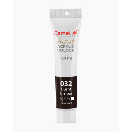 Camel Artist Acrylic Colours (Individual Tube of 120ml) - Retail Maharaj