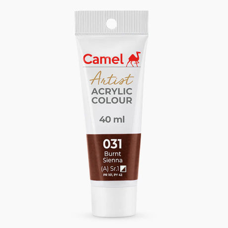 Camel Artist Acrylic Colours (Individual Tube of 40ml) - Retail Maharaj