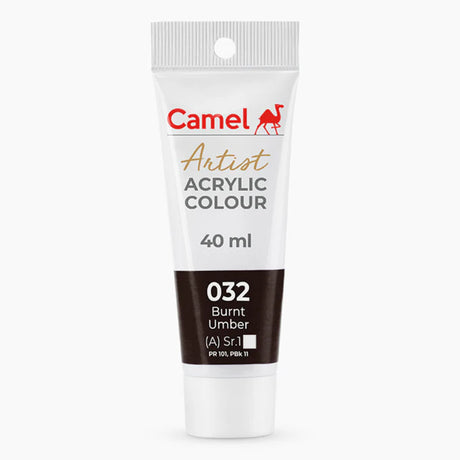 Camel Artist Acrylic Colours (Individual Tube of 40ml) - Retail Maharaj