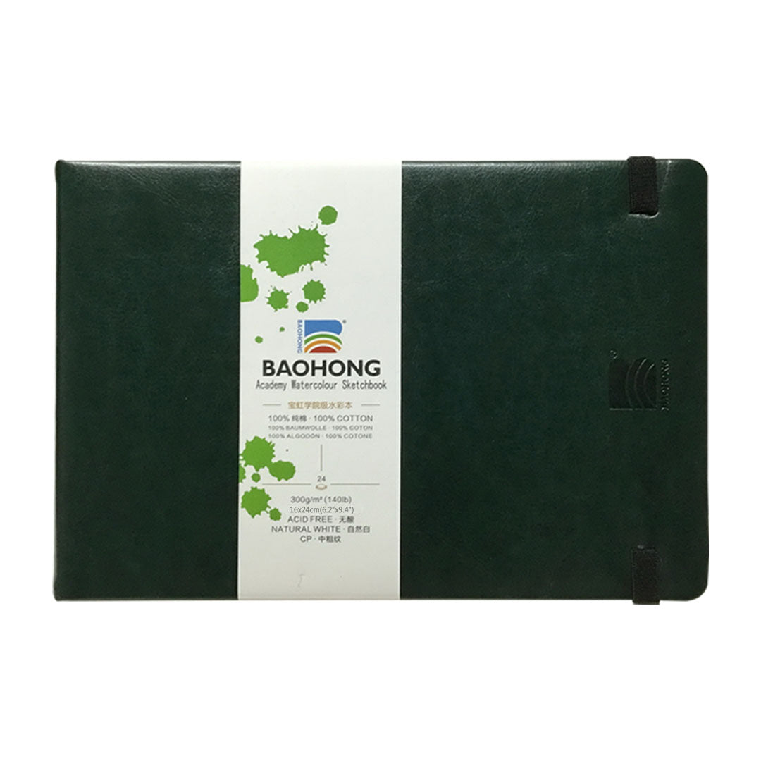 Baohong Academy Cold Pressed Watercolour Sketchbook 300 GSM - Retail Maharaj