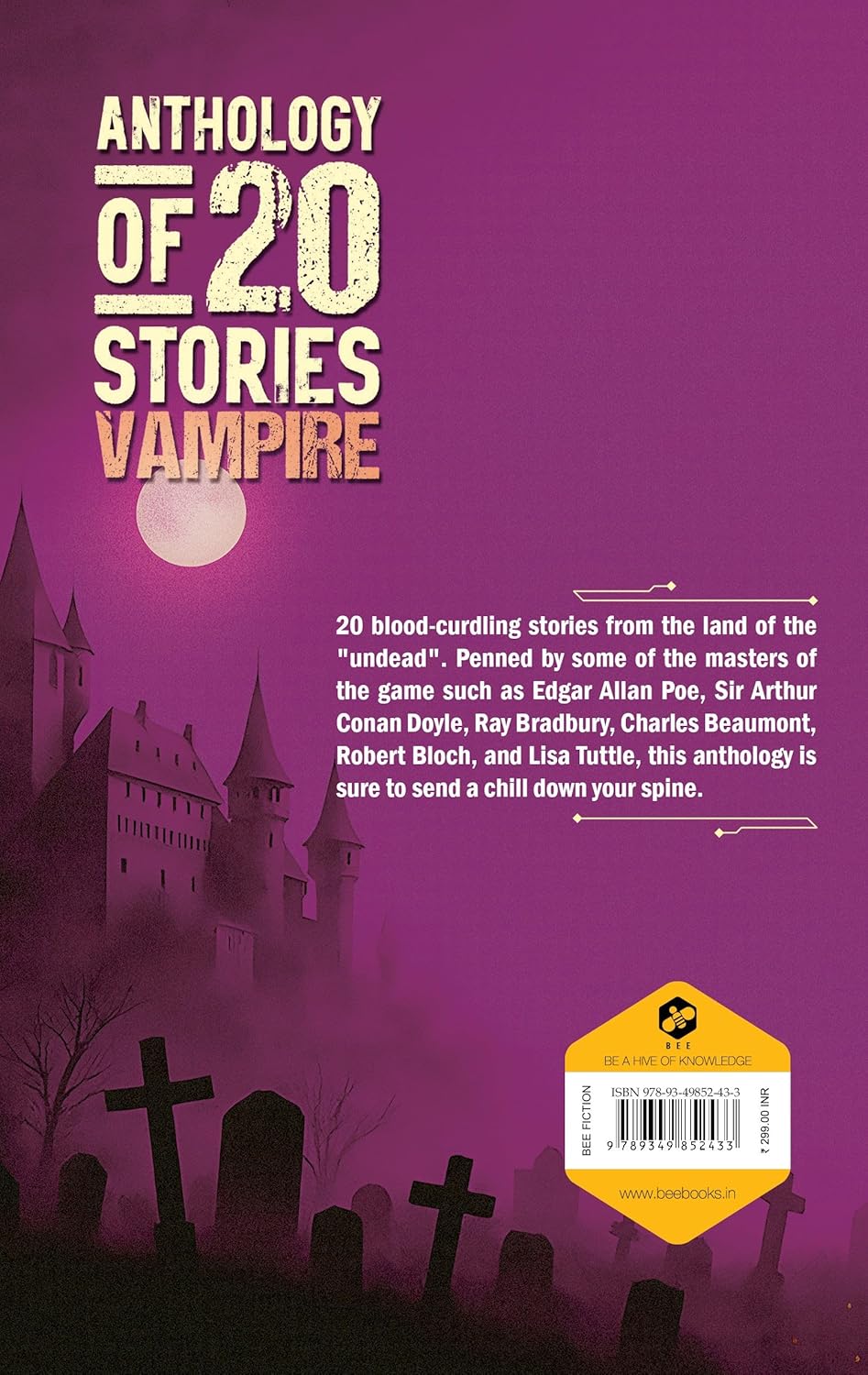 Anthology of 20 Stories Vampire (English version)
