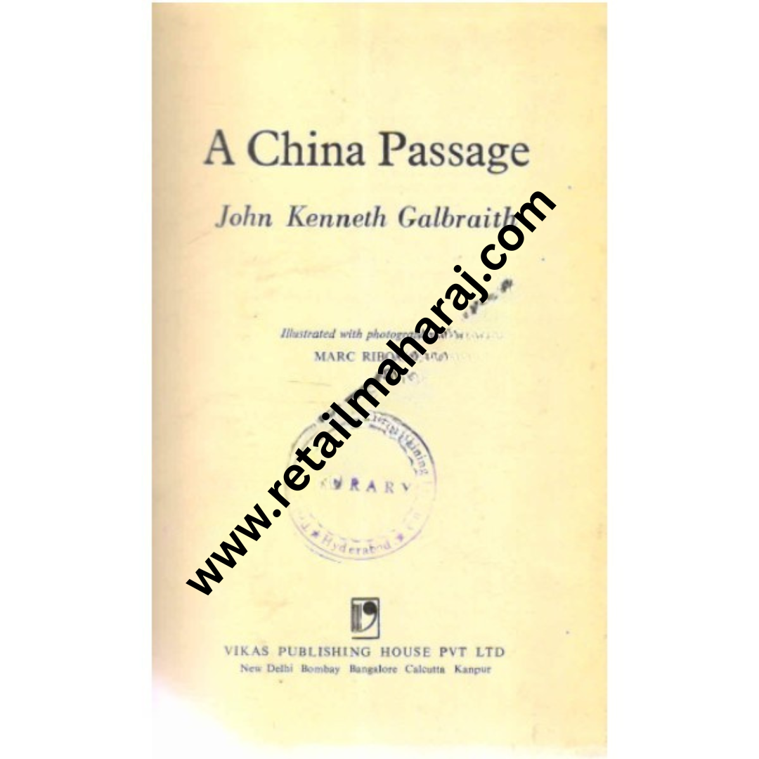 A China Passage 1st edition - Retail Maharaj