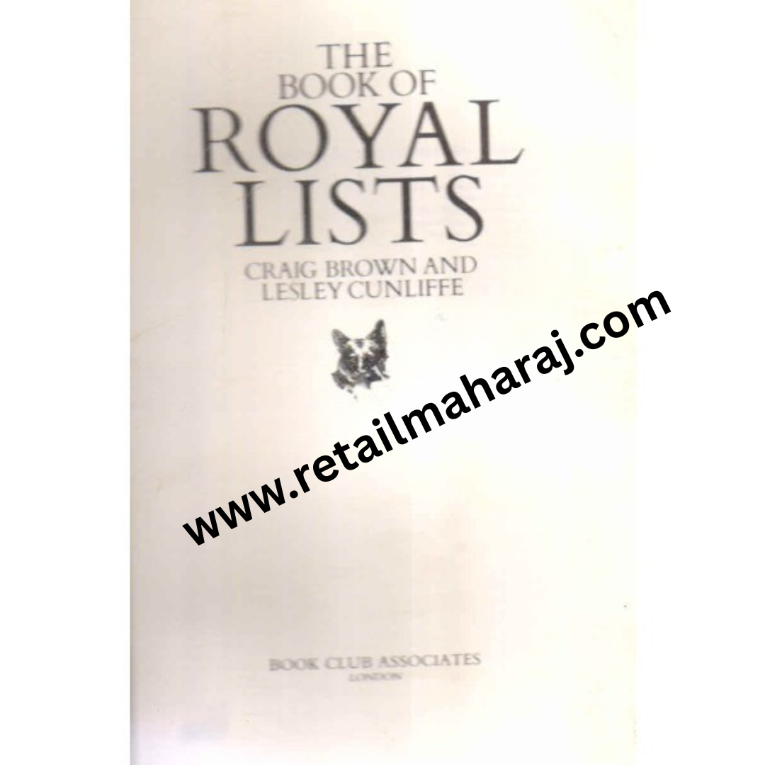 The Book of Royal Lists 1st edition