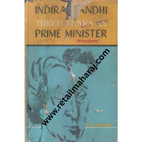 indira gandhi three years as prime minister 1st editioin - Retail Maharaj