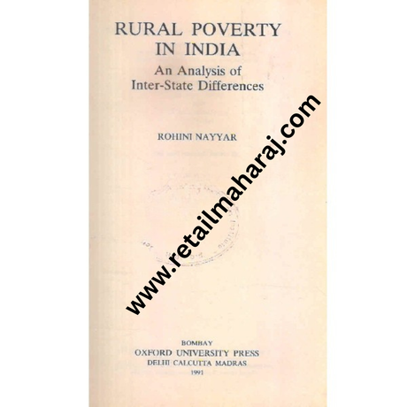 rural poverty in india 1st edition - Retail Maharaj