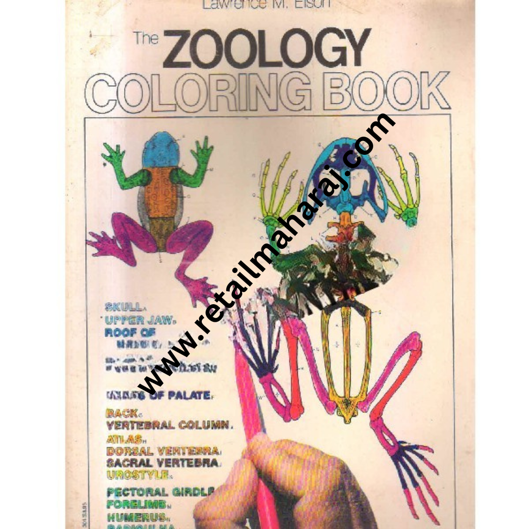 the zoology coloring book - Retail Maharaj