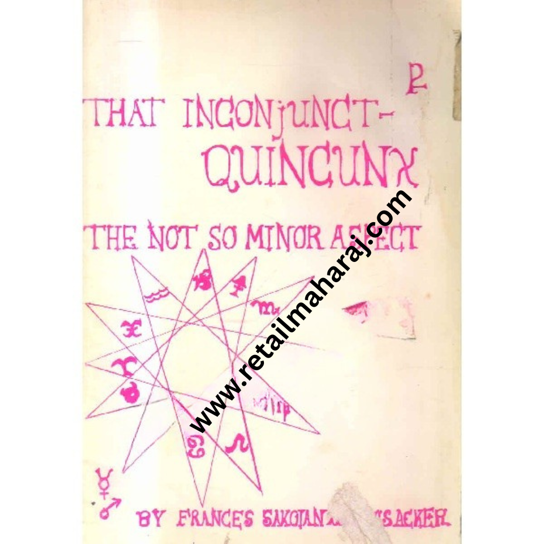 that inconjunct quincux the not so minor aspect - Retail Maharaj