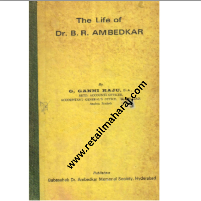 the life of dr b r ambedkar 1st edition - Retail Maharaj