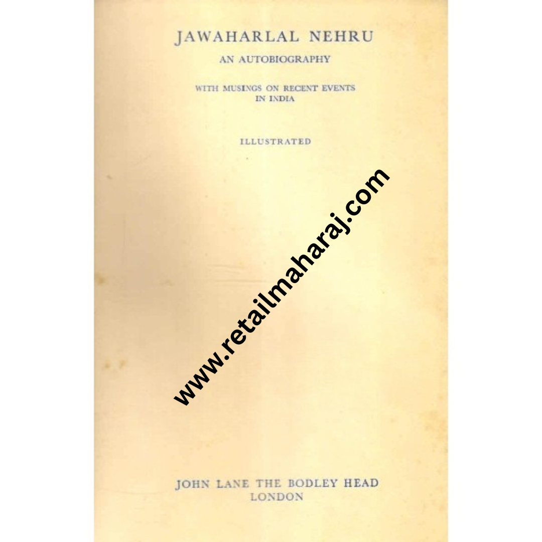 jawaharlal nehru an autobiography