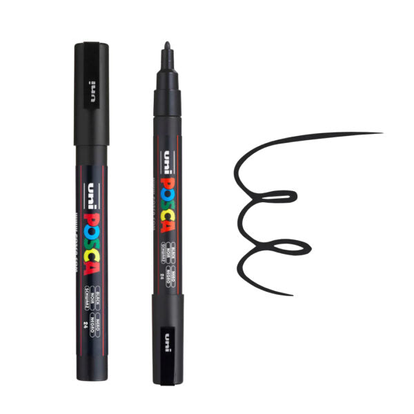 Uni Ball Posca PC-3M Fine Bullet Tip Water Based Paint Marker Pen