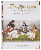 Valmiki’s Ramayana 3-Volume Book Set With Wooden Hut - Retail Maharaj