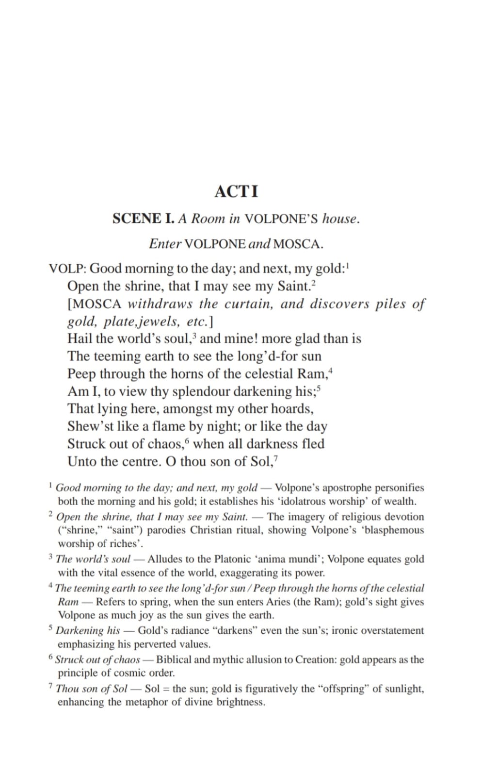 Ben Jonson VOLPONE OR,THE FOX (English Version)