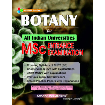 Botany (For All Indian Universities MSc Entrance Examination) - Retail Maharaj