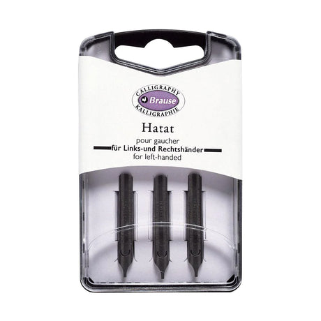 Brause Calligraphy Steel Nibs Pack of 3 Assorted Styles - Retail Maharaj