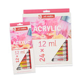 Royal Talens Art Creation Acrylic Colour Set of 12 and 24 for Artists and Hobby Painters