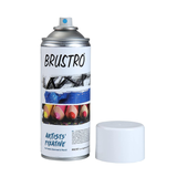 Brustro Artists’ Transparent Fixative Spray for Pastels, Charcoal & Pencil – 400 ml