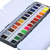 Brustro Professional Artists’ Watercolour 24 half Pan Set