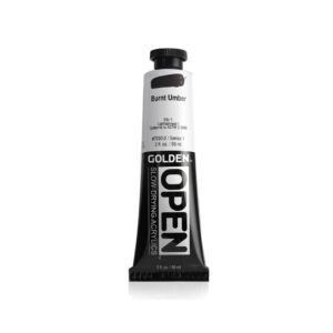 Golden Open Acrylic Colours 59ml Tubes