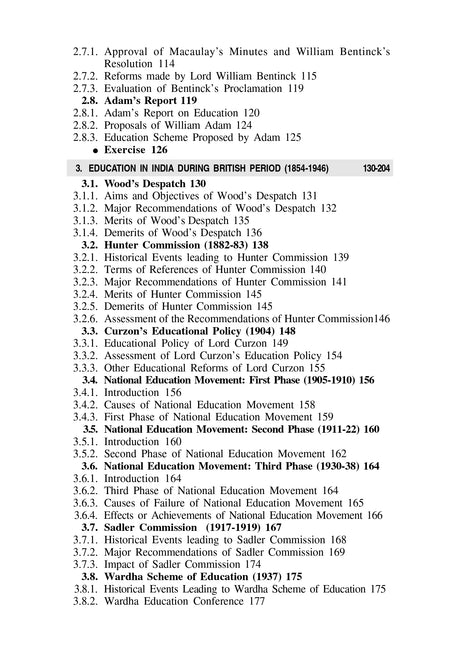 CC-02_History of Indian Education (CU & VU) (Hons)-1st Sem - Retail Maharaj