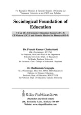 CC-05_Sociological Foundation of Education (CU & VU) (Hons & Gen)-3rd Sem - Retail Maharaj