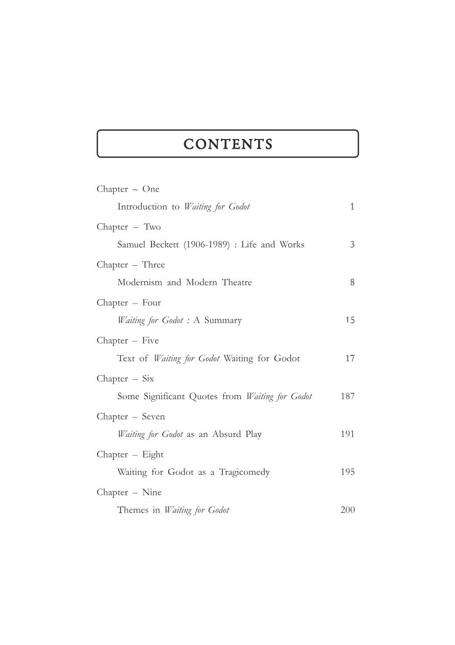 Samuel Beckett's Waiting for Godot: A Critical Companion (English Version) - Retail Maharaj