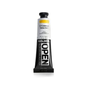 Golden Open Acrylic Colours 59ml Tubes