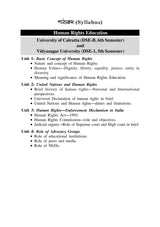 DSE-B_Manabadhikar Siksha (Human_Rights_Education) (CU 6th Sem & VU 5th Sem) (Hons & Gen)-Sem-1 - Retail Maharaj
