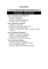 CC-06_Educational Organization, Management and Planning (CU & VU) (Hons)-3rd Sem - Retail Maharaj