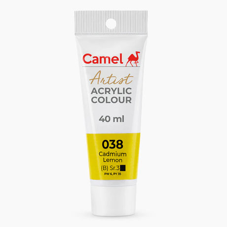 Camel Artist Acrylic Colours (Individual Tube of 40ml) - Retail Maharaj