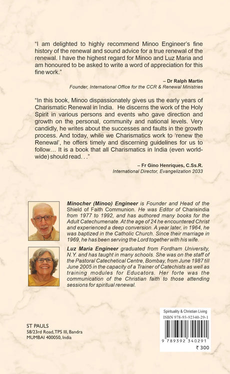 Catholic Charismatic Renewal in India: Listening to the “Still Small Voice of God”, through the Early Years - Retail Maharaj