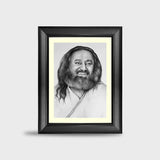 Charcoal Artwork of Gurudev – A3 Size (Pre-Order)