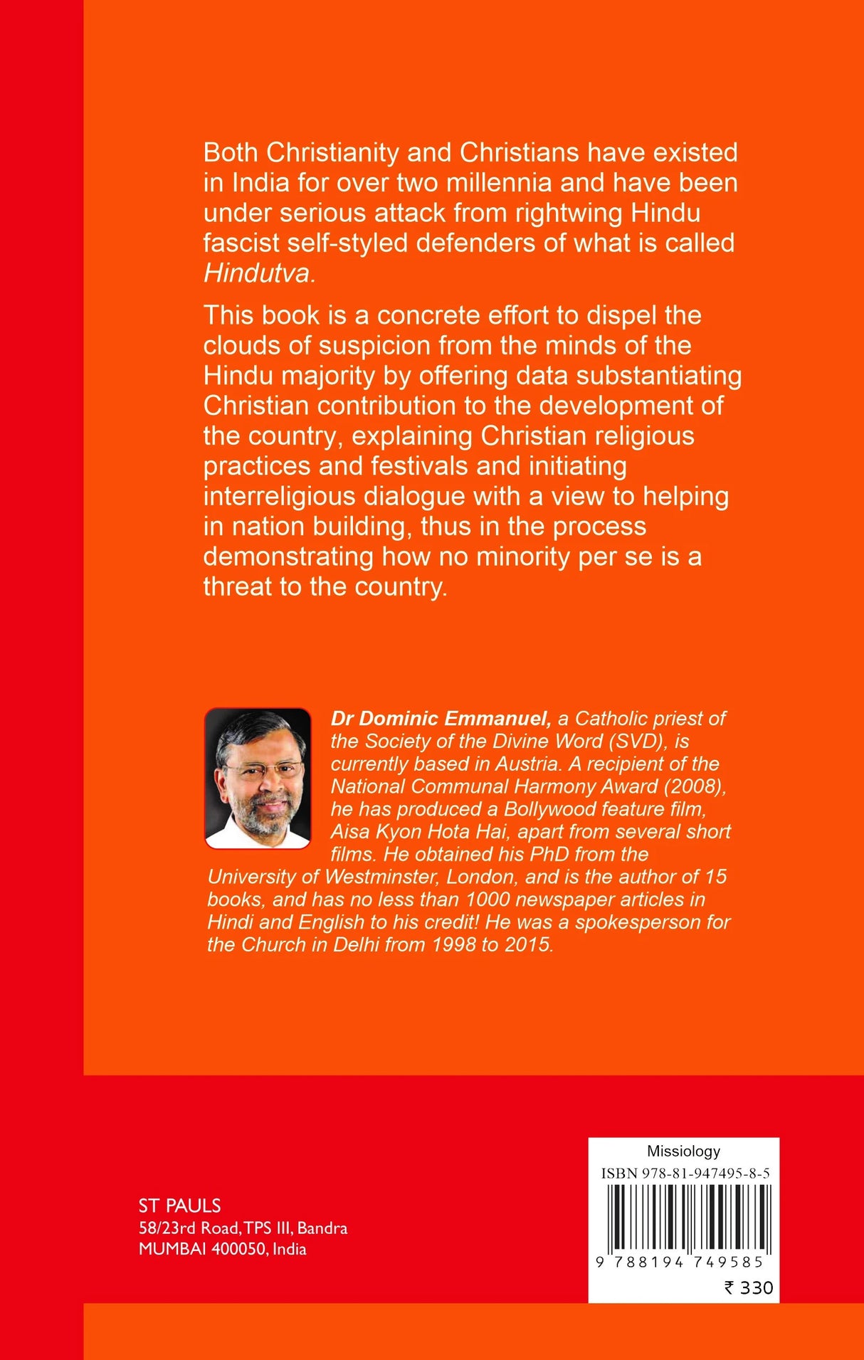 Christianity, Hindutva, Conversion: Understanding the Challenge - Retail Maharaj