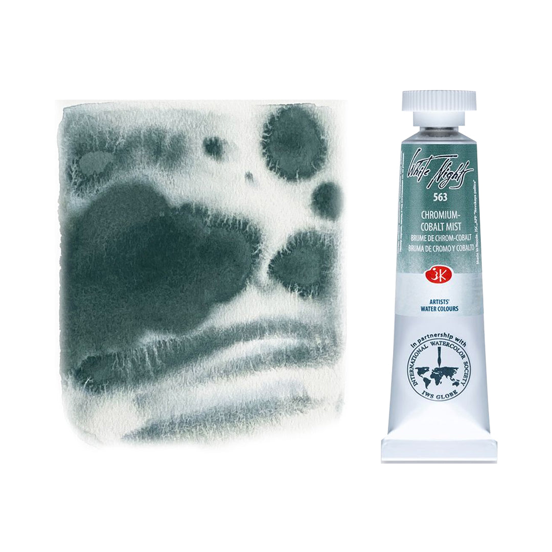 White Nights Granulating Watercolour Tubes 10ml – 33 Individual Shades