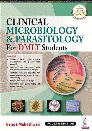 Clinical Microbiology & Parasitology For Dmlt Students - Retail Maharaj