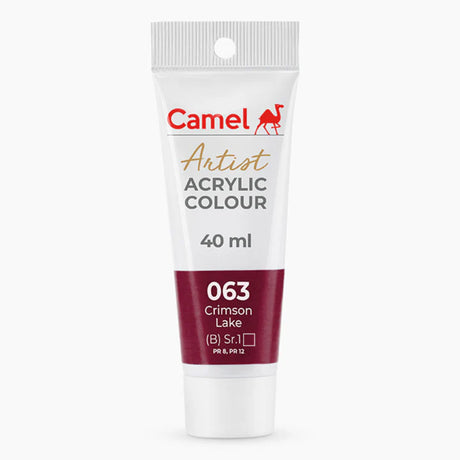 Camel Artist Acrylic Colours (Individual Tube of 40ml) - Retail Maharaj
