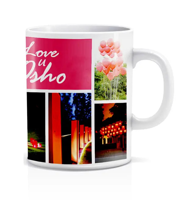 Ceramic Printed Coffee Mug (Love u Osho) - Retail Maharaj