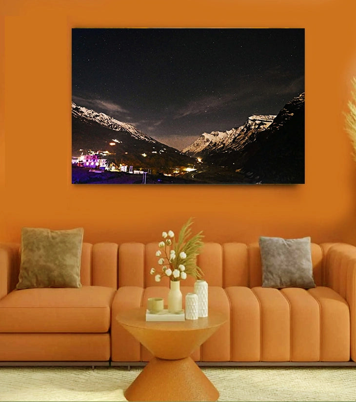 “Celestial Silence – Sissu at Night” by Debarshi Guha Roy