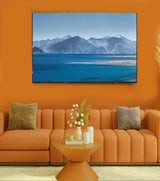“Azure Echoes – Pangong Lake” by Debarshi Guha Roy