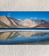 “Reflections of Solitude – Pangong Lake, Ladakh” by Debarshi Guha Roy
