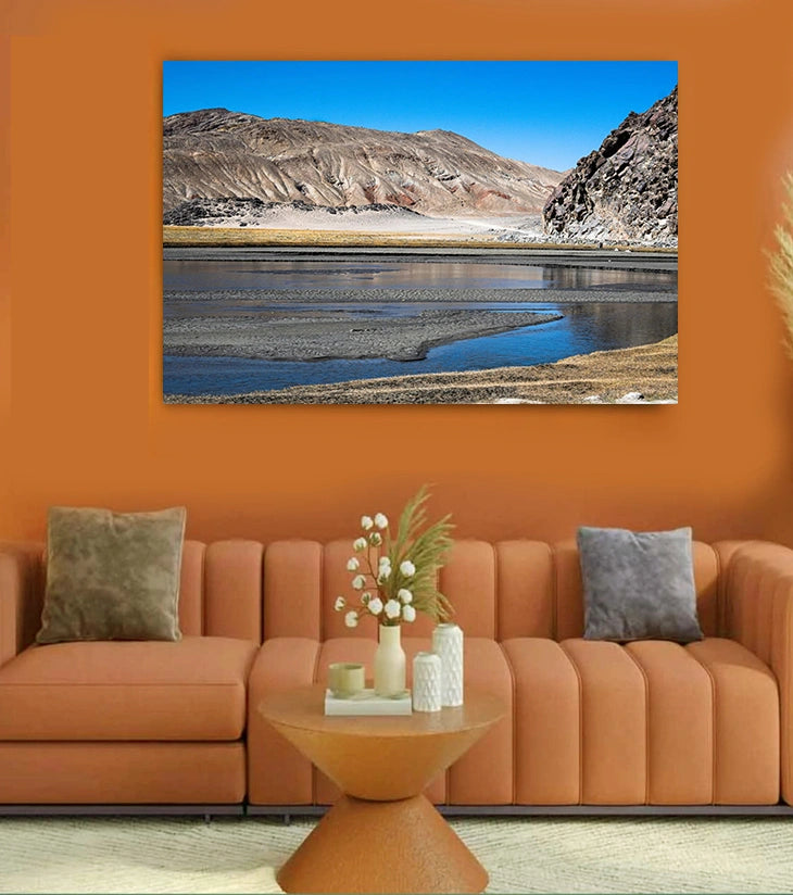 “The Silence Between Rivers – Ladakh Earthscape” by Debarshi Guha Roy