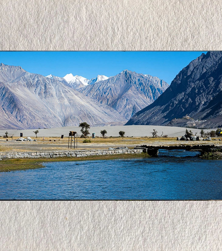 “Stillness and Sand – Hundar’s Cold Desert” by Debarshi Guha Roy