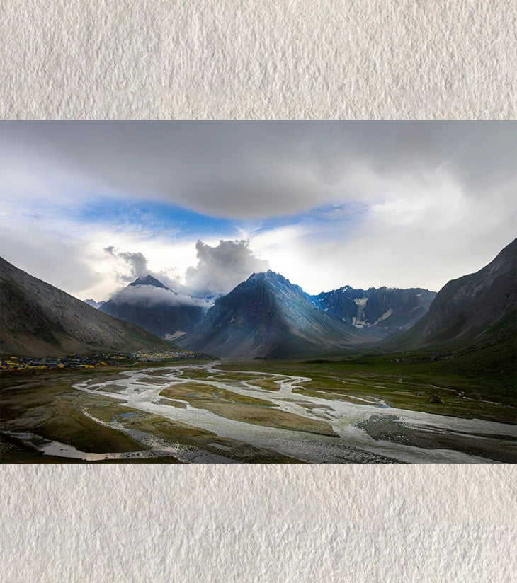 “Silent Dialogue” – Canvas by Rani Bhawani