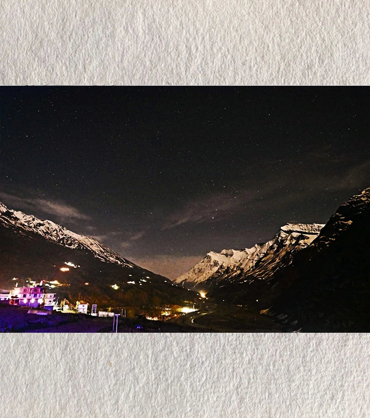 “Celestial Silence – Sissu at Night” by Debarshi Guha Roy