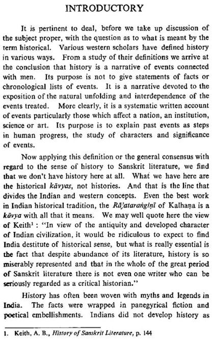 Historical Mahakavyas In Sanskrit: Eleventh to Fifteenth Century A.D (An Old and Rare Book)