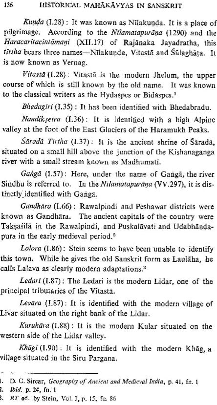 Historical Mahakavyas In Sanskrit: Eleventh to Fifteenth Century A.D (An Old and Rare Book)